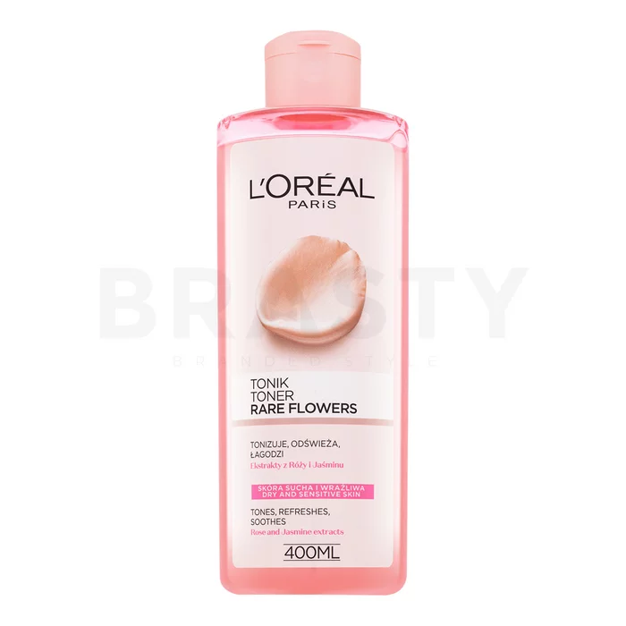 L´Oréal Paris Skin Expert Rare Flowers Toner čistiace tonikum pre citlivú pleť 400 ml