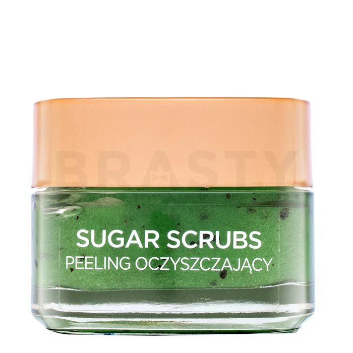 L´Oréal Paris Sugar Scrubs Clear Scrub čistiaca maska a peeling proti nedokonalostiam pleti 50 ml
