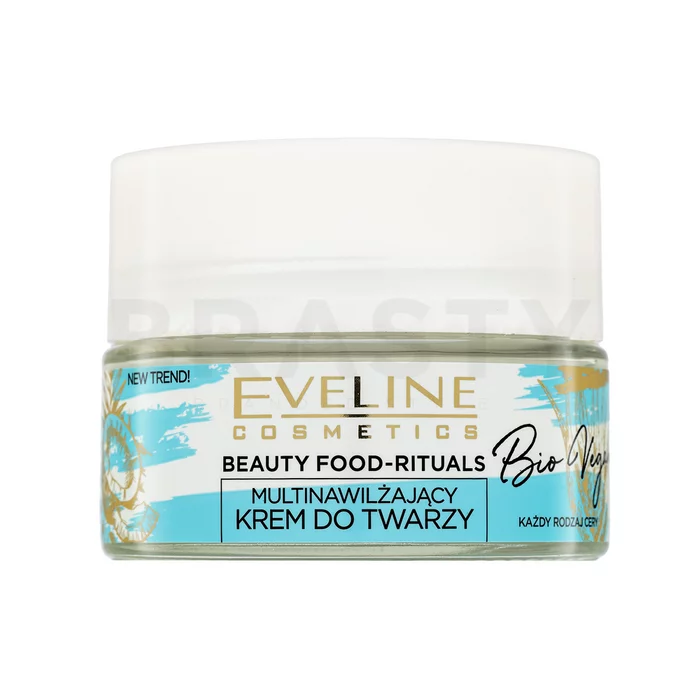 Eveline Bio Vegan Multi-Moisturising Day And Night Face Cream Tápláló krém mindennapi használatra 50 ml