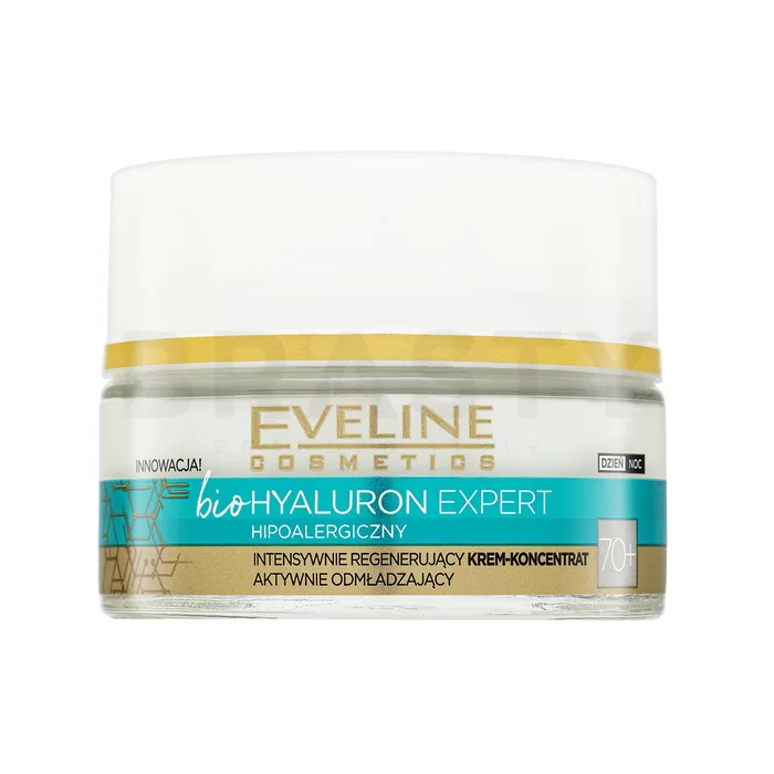 Eveline Bio Hyaluron Expert lifting krema za učvrstitev Intensive Regenerating Rejuvenatin Cream 70+ 50 ml