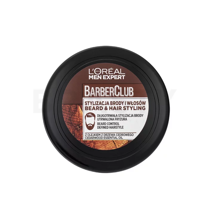L´Oréal Paris Men Expert Barber Club Beard & Hair Styling hajformázó krém hajra és szakállra 75 ml
