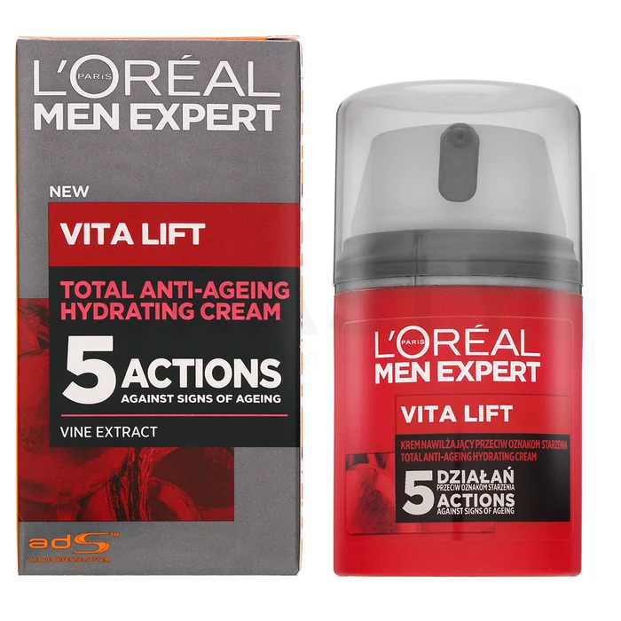 L´Oréal Paris Men Expert Vita Lift Total Anti-Ageing Hydrating Cream hidratáló krém öregedésgátló 50 ml