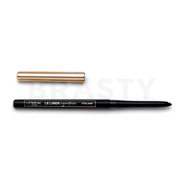 L´Oréal Paris Le Liner Signature Eyeliner wodoodporna kredka do oczu 01 Noir Cashmere