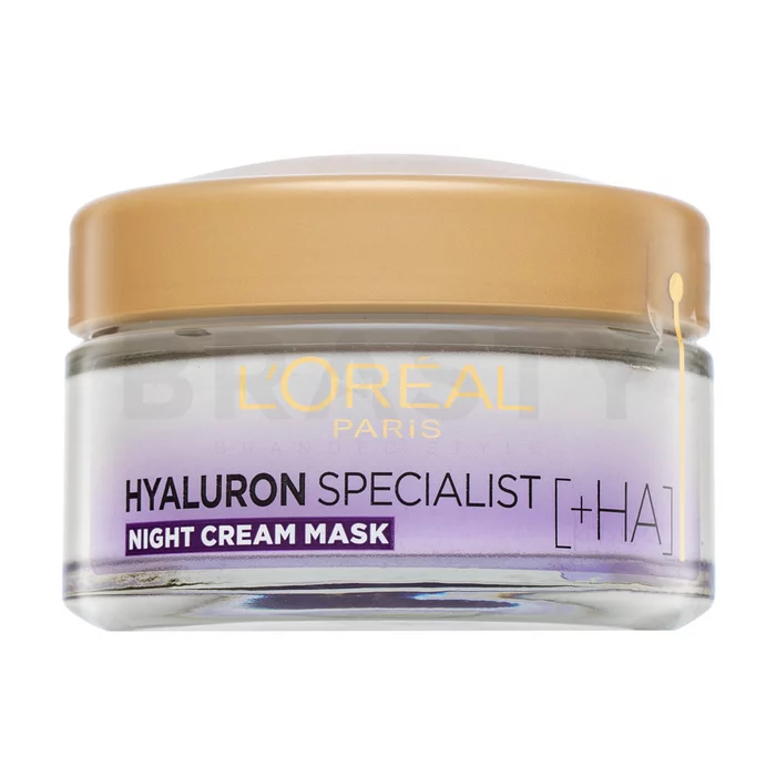L´Oréal Paris Hyaluron Specialist Replumping Moisturizing Care Night Cream Hydratationsmaske für die Nacht gegen Falten 50 ml