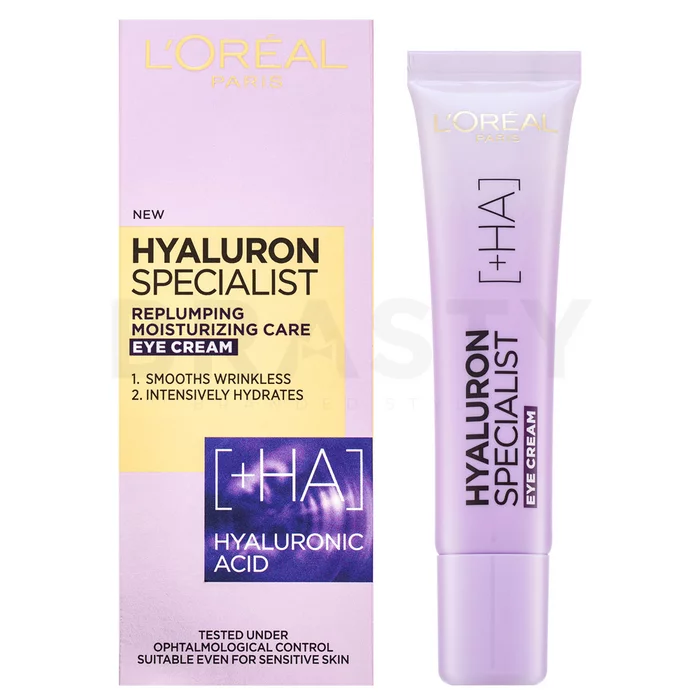 L´Oréal Paris Hyaluron Specialist Replumping Moisturizing Care Eye Cream wypełniający krem pod oczy 15 ml