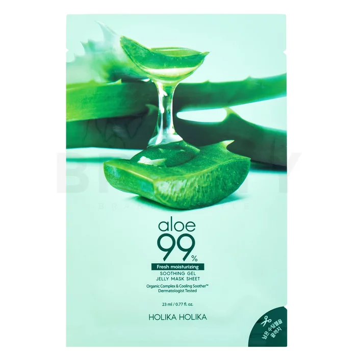 Holika Holika Aloe 99% Soothing Gel Gelee Mask Sheet gézmaszk hidratáló hatású 23 ml