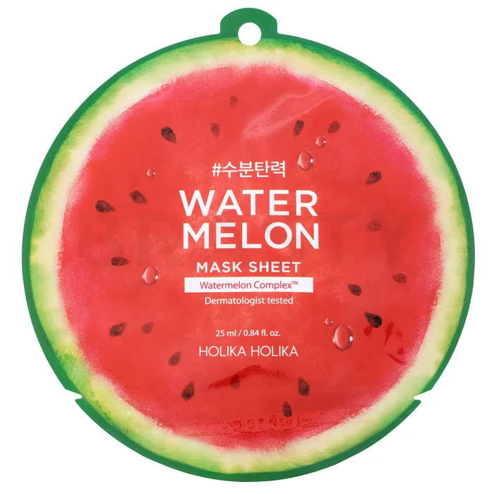 Holika Holika Water Melon Mask Sheet maska nawilżająca w płacie z formułą kojącą 25 ml