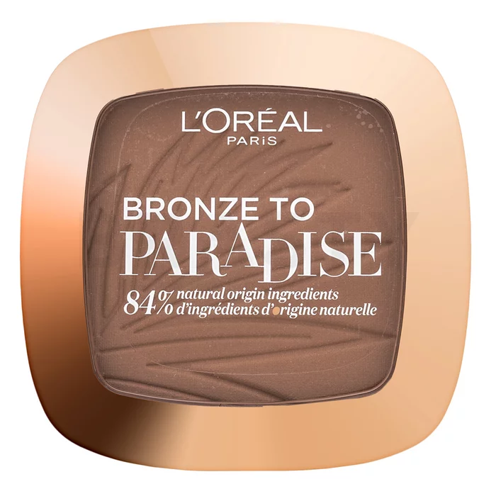 L´Oréal Paris Bronze To Paradise puder brązujący z formułą matującą 03 Back To Bronze 9 g