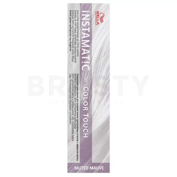 Wella Professionals Color Touch Instamatic professionele demi-permanente haarkleuring voor het creëren van pasteltinten Muted Mauve 60 ml