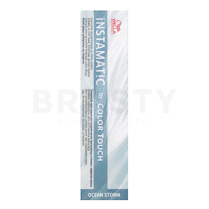Wella Professionals Color Touch Instamatic professionele demi-permanente haarkleuring voor het creëren van pasteltinten Ocean Storm 60 ml