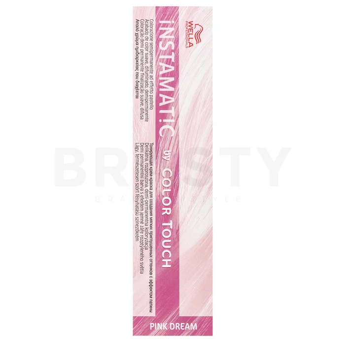 Wella Professionals Color Touch Instamatic professionele demi-permanente haarkleuring voor het creëren van pasteltinten Pink Dream 60 ml