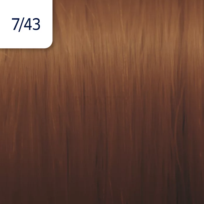 Wella Professionals Illumina Color professzionális permanens hajszín 7/43 60 ml