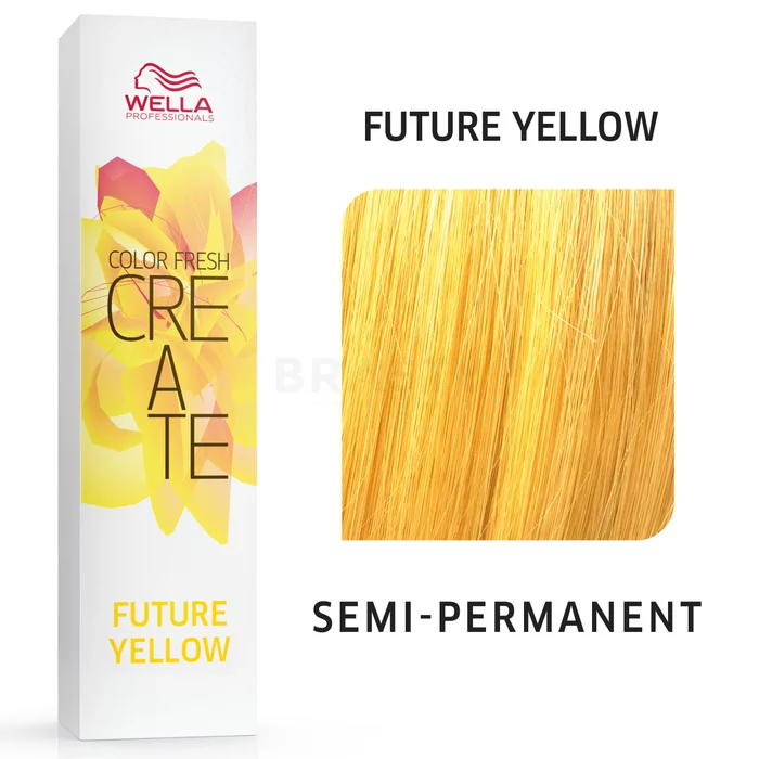 Wella Professionals Color Fresh Create Semi-Permanent Color colore per capelli semi-permanente professionale Future Yellow 60 ml