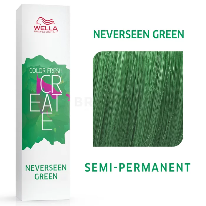 Wella Professionals Color Fresh Create Semi-Permanent Color colore per capelli semi-permanente professionale Neverseen Green 60 ml