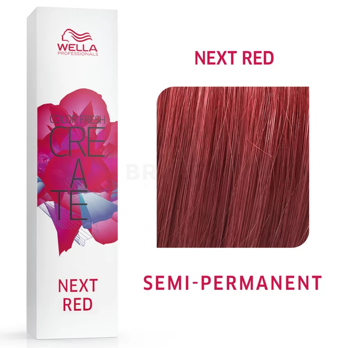 Wella Professionals Color Fresh Create Semi-Permanent Color colore per capelli semi-permanente professionale Next Red 60 ml