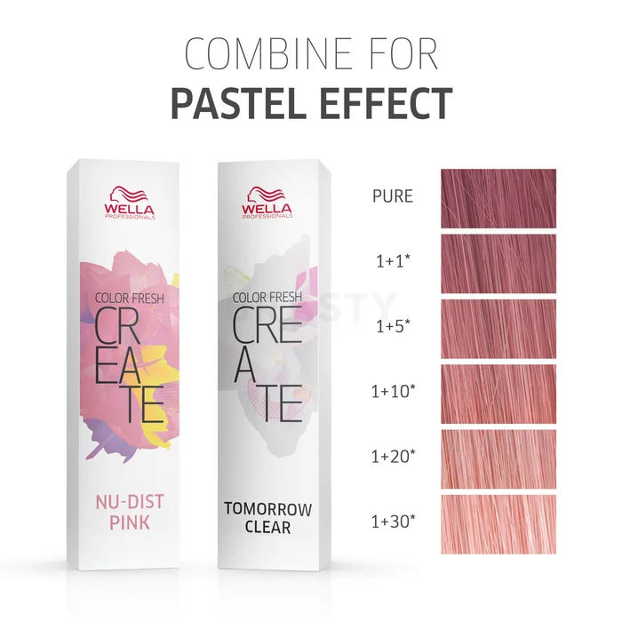 Wella Professionals Color Fresh Create Semi-Permanent Color colore per capelli semi-permanente professionale Tomorrow Clear 60 ml