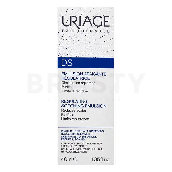 Uriage D.S. Regulating Soothing Emulsion ukľudňujúca emulzia pri seboroickej dermatitíde 40 ml