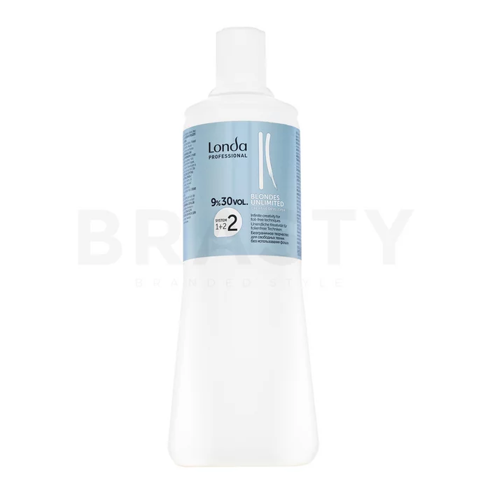 Londa Professional Blondes Unlimited Creative Developer 9% Vol.30 emulsie ontwikkelen 1000 ml