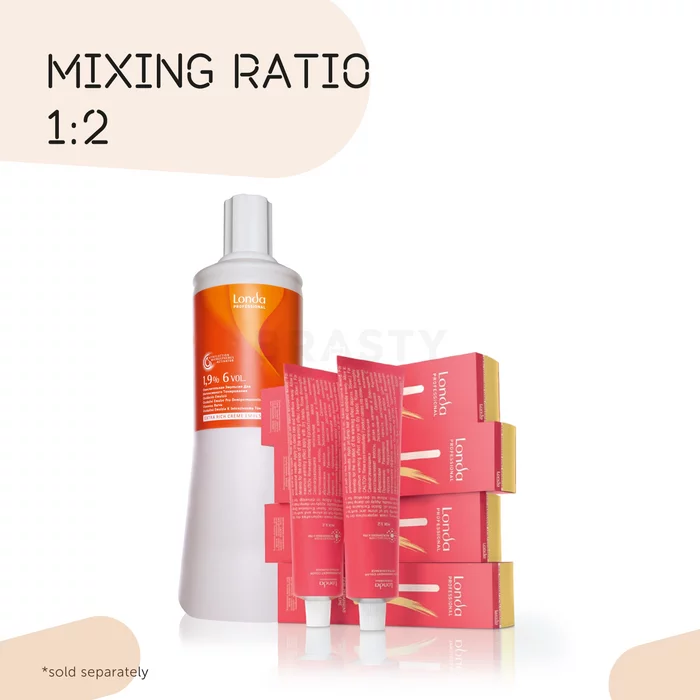 Londa Professional Londacolor 1,9% / Vol.6 razvijanje emulzij za vse vrste las 1000 ml