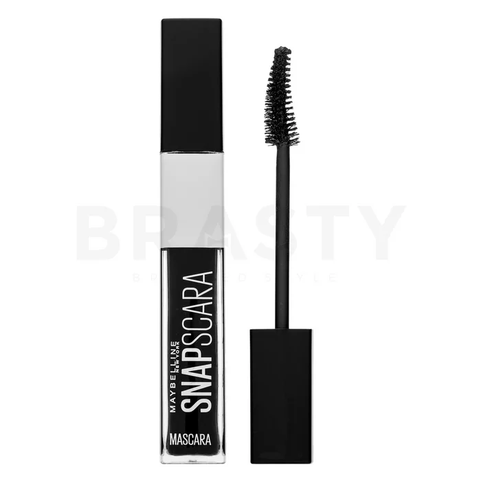 Maybelline SnapScara Mascara maskara za podaljševanje in navijanje trepalnic 01 Pitch Black 9 ml