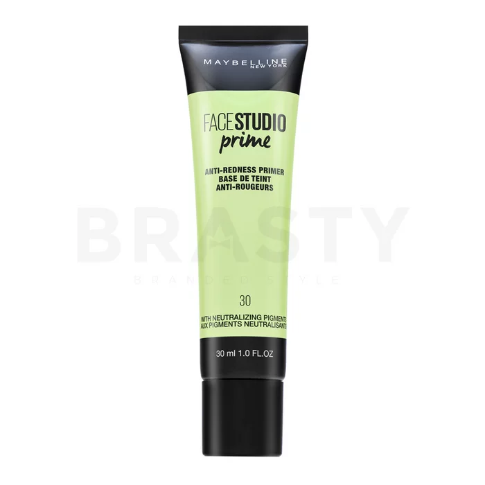 Maybelline Face Studio Prime Anti-Redness Primer base contro arrossamento 30 30 ml