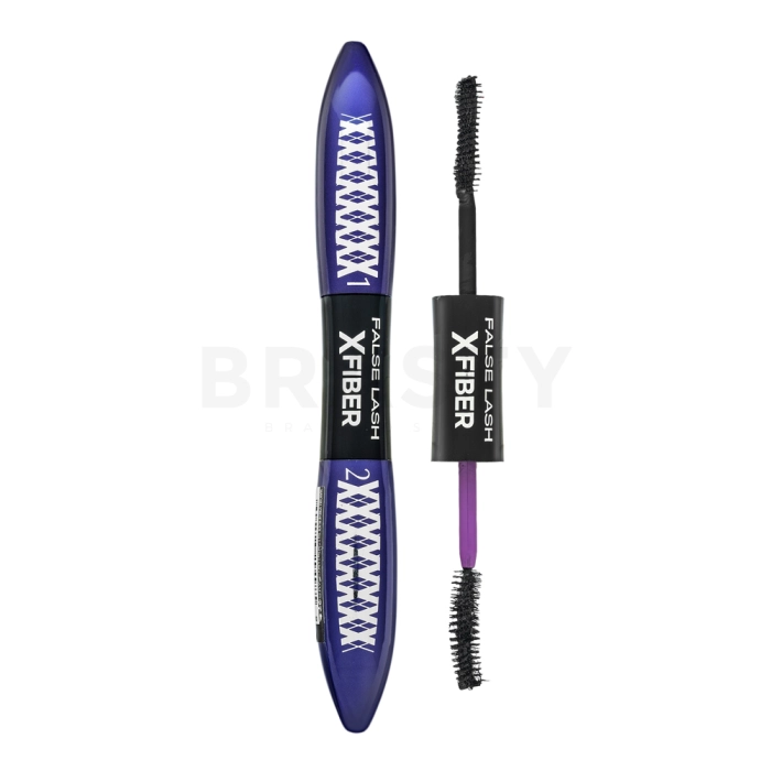 L´Oréal Paris False Lash X Fiber Mascara Máscara de pestañas - rimel Para el volumen Extreme Black 14 ml