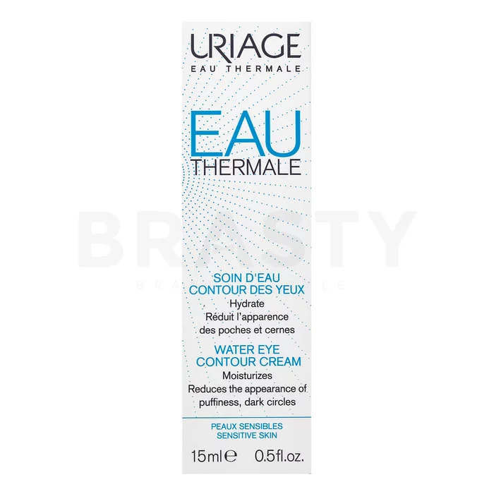 Uriage Eau Thermale Water Eye Contour Cream szemkörnyékápoló hidratáló krém érzékeny arcbőrre 15 ml
