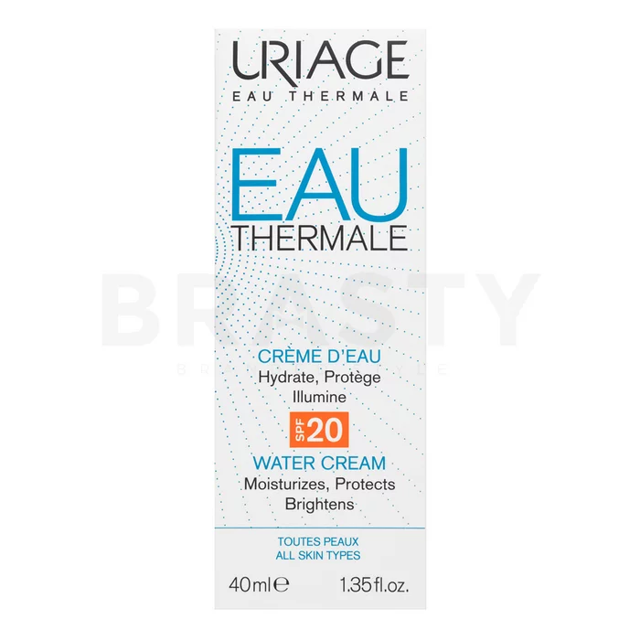Uriage Eau Thermale Light Water Cream SPF20 Crema hidratante para piel normal / mixta 40 ml