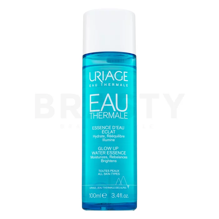 Uriage Eau Thermale Glow Up Water Essence agua limpiadora facial con efecto hidratante 100 ml