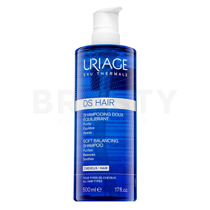 Uriage DS Hair Soft Balancing Shampoo sampon mindennapi használatra 500 ml