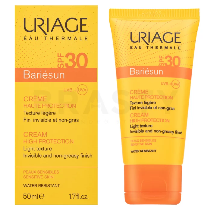 Uriage Bariésun vlažilna in zaščitna tekočina Cream - High Protection SPF30+ 50 ml