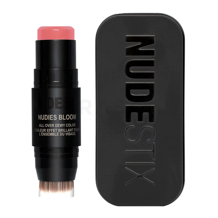 Nudestix Nudies Bloom All Over Dewy Color Poppy Girl ajakbalzsam és pirosító egyben 7 g