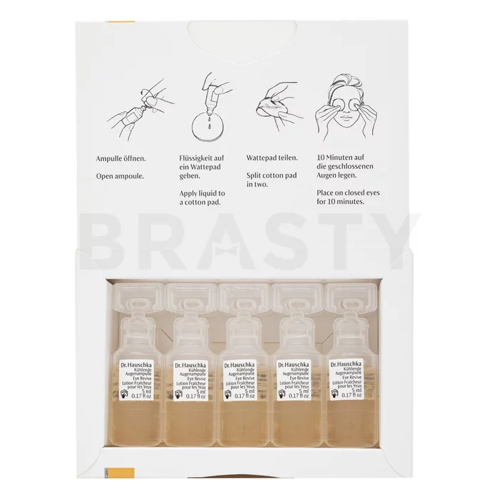 Dr. Hauschka Eye Revive frissítő szemgél ráncok, duzzanat és a sötét karikák ellen 10x5
