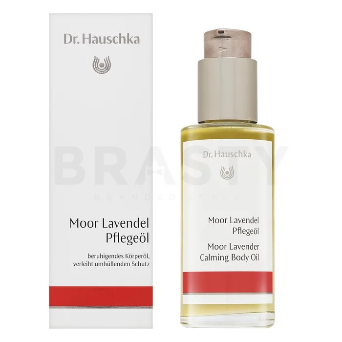 Dr. Hauschka Moor Lavender Calming Body Oil aceite corporal para calmar la piel 75 ml