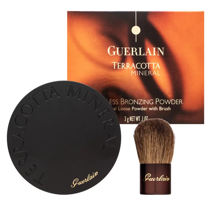 Guerlain Terracotta Mineral Flawless Bronzing Powder terra abbronzante per l' unificazione della pelle e illuminazione 03 Dark 3 g