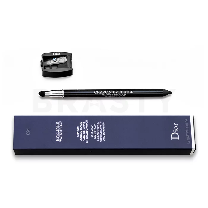 Dior (Christian Dior) Eyeliner Waterproof Long-Wear Eyeliner Pencil konturówka do ust 2w1 094 Noir Trinidad 0,6 g