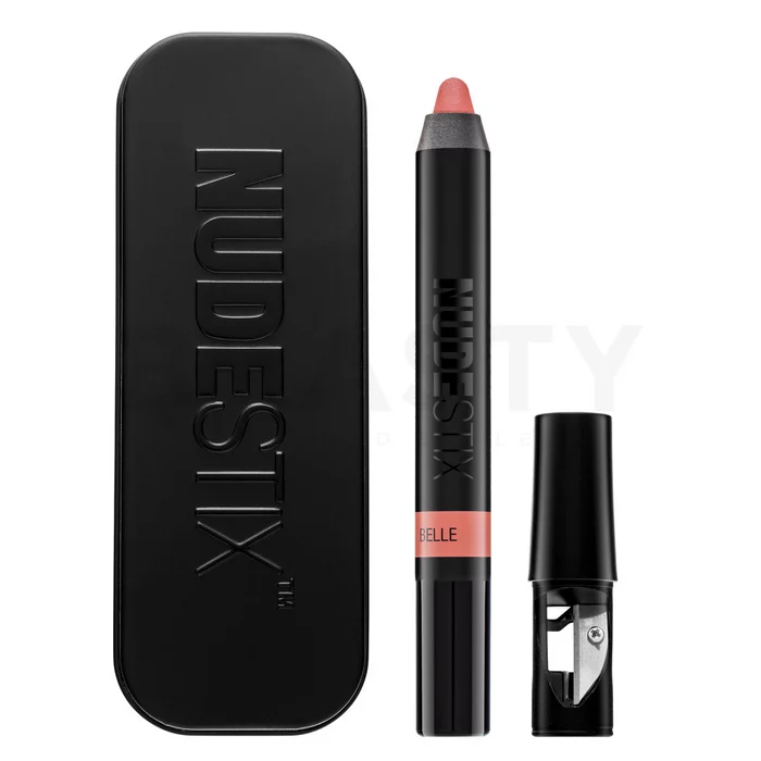 Nudestix Intense Matte Lip + Cheek Pencil Lippenbalsam und Rouge alles in einem mit mattierender Wirkung Belle 3 g