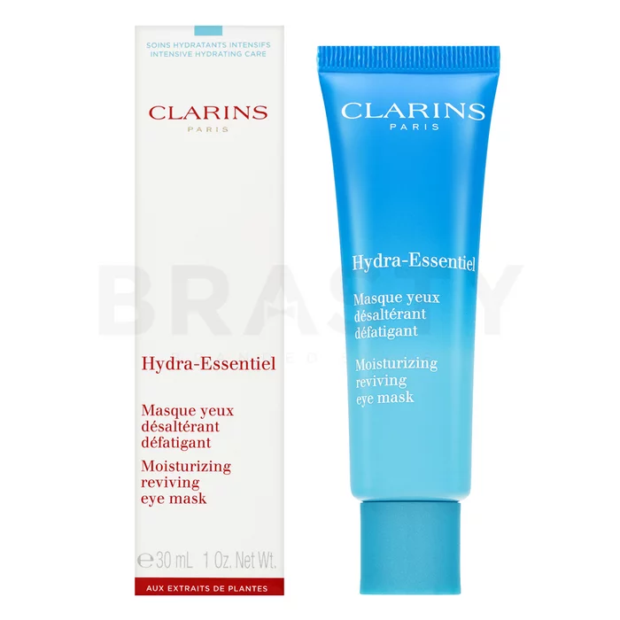 Clarins Hydra-Essentiel maska za oči Moisturizing Reviving Eye Mask 30 ml