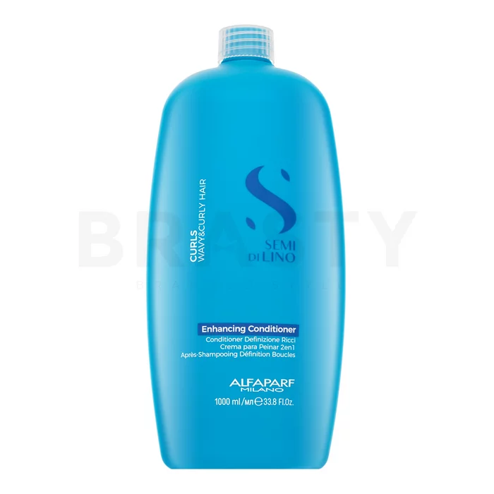 Alfaparf Milano Semi Di Lino Curls Enhancing Conditioner Acondicionador nutritivo para cabello rizado 1000 ml