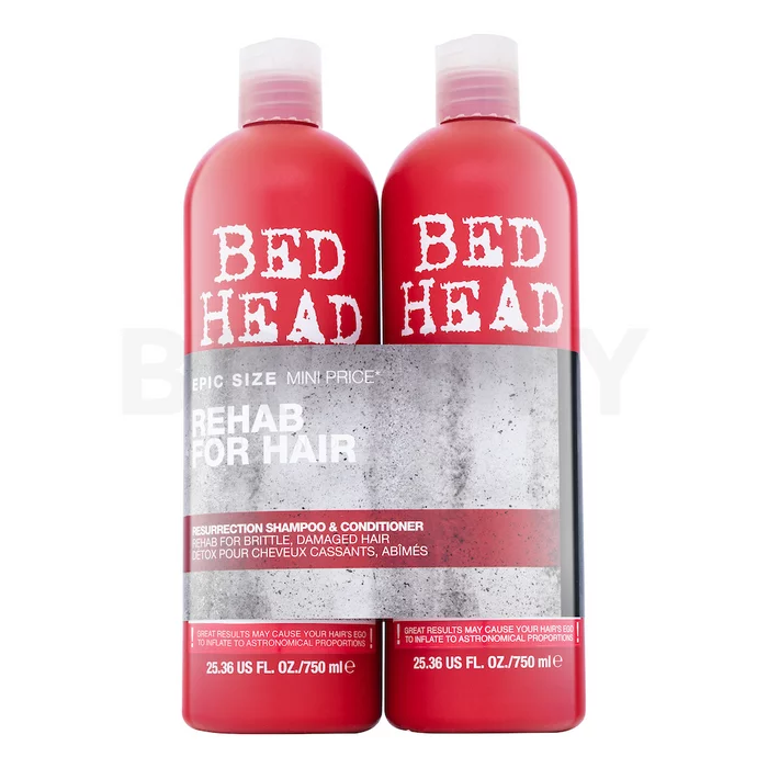 Tigi Bed Head Urban Antidotes Resurrection Shampoo & Conditioner szampon i odżywka do włosów osłabionych 750 ml + 750 ml