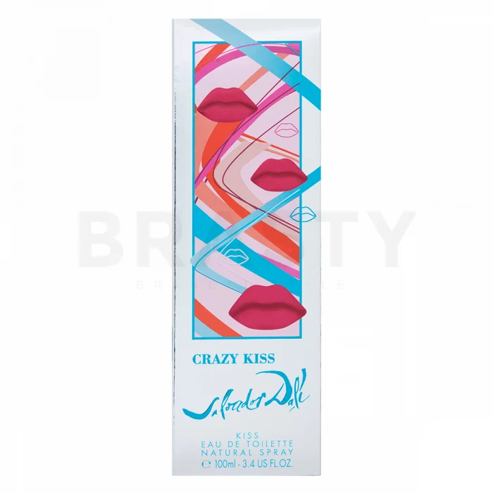 Salvador Dali Crazy Kiss Eau de Toilette nőknek 100 ml