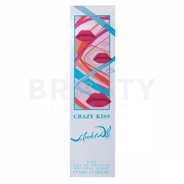 Salvador Dali Crazy Kiss Eau de Toilette nőknek 50 ml