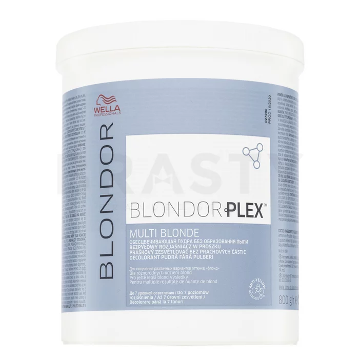 Wella Professionals BlondorPlex Multi Blonde Dust-Free Powder Lightener prašek za posvetlitev las 800 g