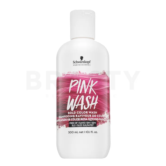 Schwarzkopf Professional Bold Color Wash Pink farebný šampon pre všetky typy vlasov 300 ml