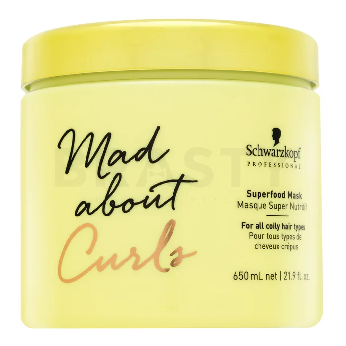 Schwarzkopf Professional Mad About Curls Superfood Mask подхранваща маска за къдрава коса 650 ml