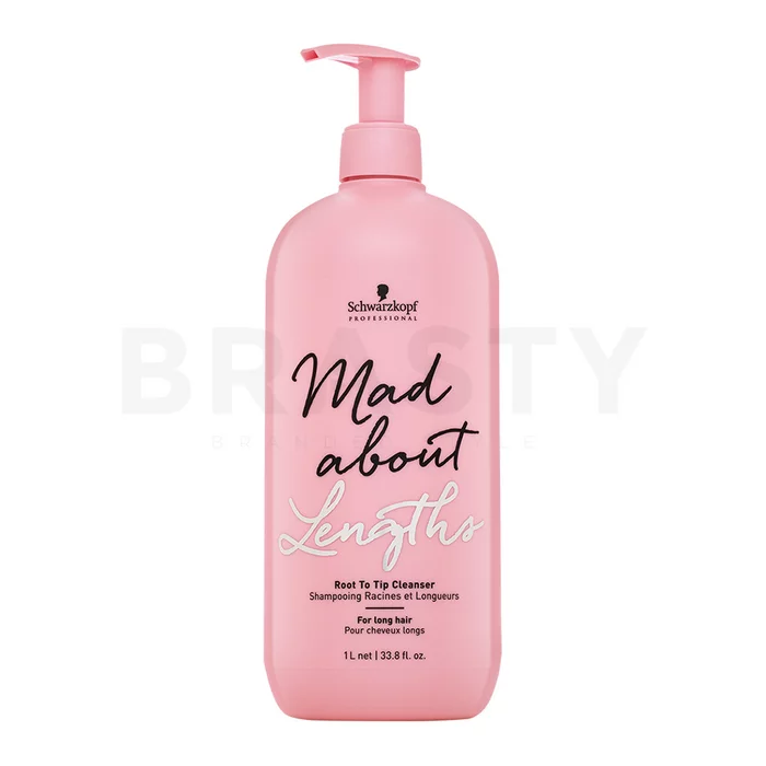 Schwarzkopf Professional Mad About Lengths Root To Tip Cleanser šampon za čiščenje za dolge in lomljive lase 1000 ml