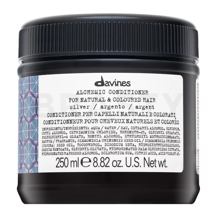 Davines Alchemic Conditioner Balzam za poudarjanje barve las Silver 250 ml