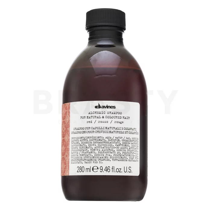 Davines Alchemic Shampoo gekleurde shampoo om rode tinten te doen herleven Red 280 ml