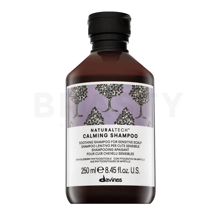 Davines Natural Tech Calming Shampoo Kalmerende Shampoo voor de gevoelige hoofdhuid 250 ml