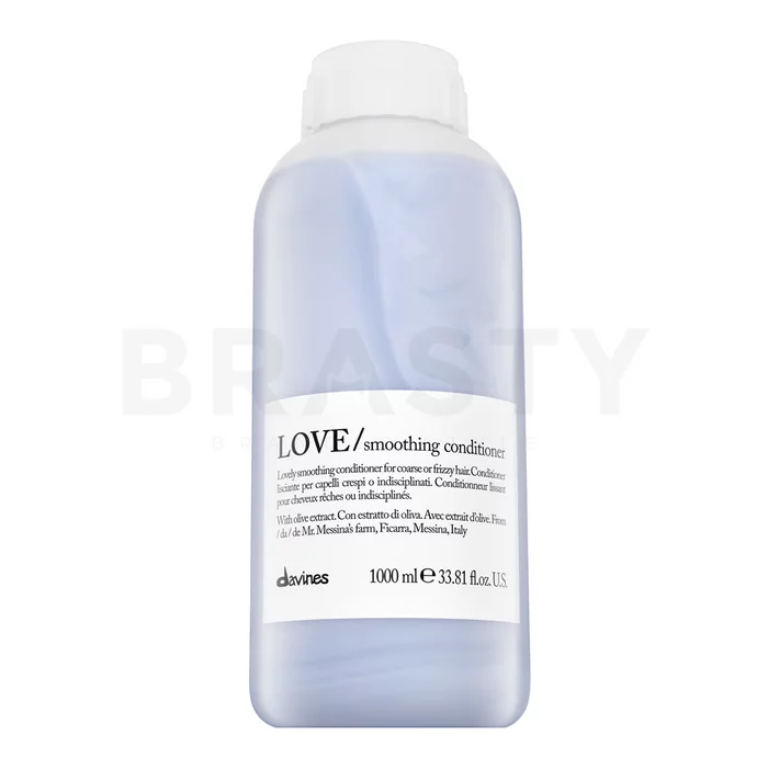 Davines Essential Haircare Love Smoothing Conditioner balsamo levigante per capelli ruvidi e ribelli 1000 ml